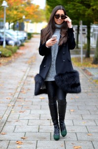 streetstyle-munich-fall-autumn-look-ootd-outfit-lookbook-calvinklein-sunnies-newlook-knit-turtleneck-rollkragen-leather pants-intramontabile boots-antoinette-black-coat