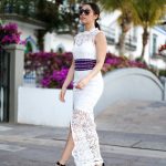 Maxikleid - Streetstyle - Puerto de Mogán - Travel - German Fashionblogger - Summerlook - White Lace - Maxi Dress - Ethno Details - Black Sandals - Gucci - Inspiration - Stilmix